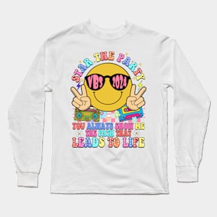 Start The Party Vacation Bible School 2024, Sunday School Teacher, Vacation Bible School Party 2024 Long Sleeve T-Shirt